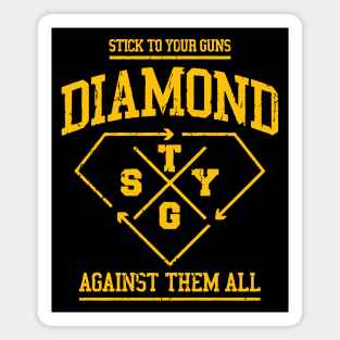 Stick To Your Guns Diamond Against Them All Magnet